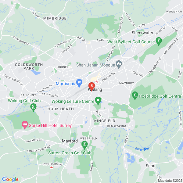 1st Reputation location map: 2 Lansdowne Road, Surrey, Surrey