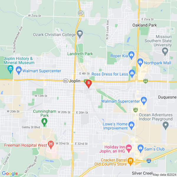 Harris Brothers Pressure Wash & Gutter Clean location map: 926 Ohio Ave, Joplin, MO