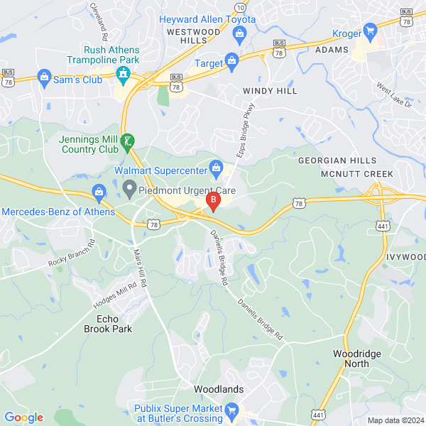 Georgia Local Marketing location map: 1720 Epps Bridge Rd. Ste. 108-243, Athens, Georgia