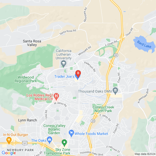 a2z Health Massage Therapy School location map: 2955 N Moorpark Rd, Thousand Oaks, CA